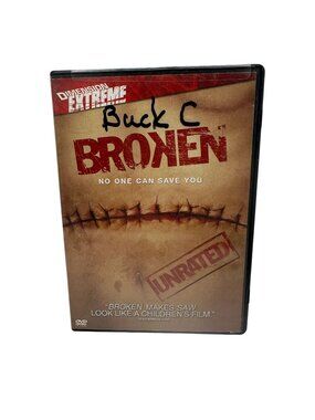 Broken 2007 Unrated Edition Adam Mason Dimension Extreme Horror DVD Widescreen